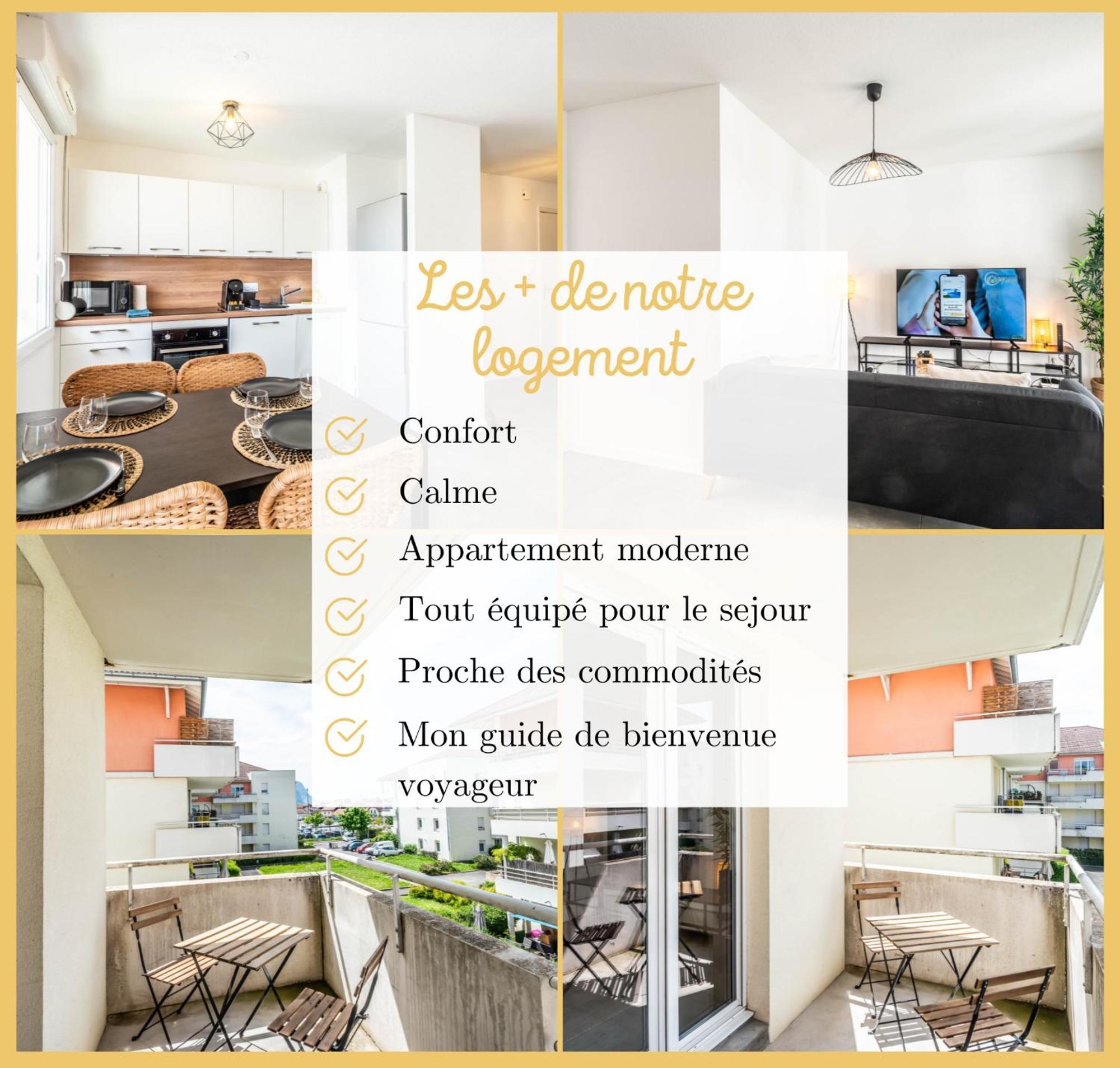 Chez Nico I T3 I Ville La Grand Экстерьер фото